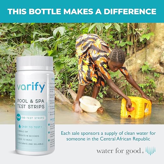 Varify 7 in 1 Pool and Spa Test Strips- Easy to Use Water Testing Kit - Image 7