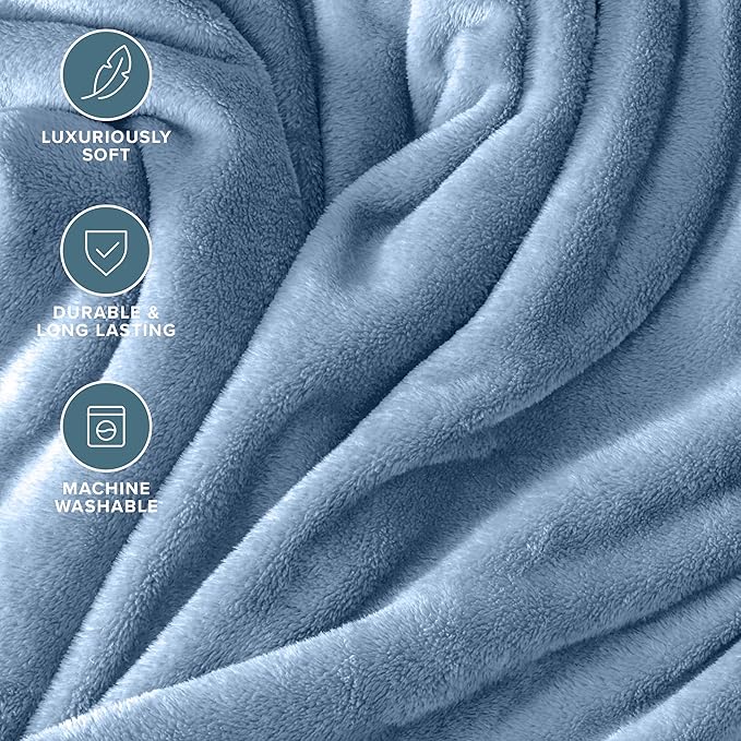Bare Home Fleece Blanket - Image 6