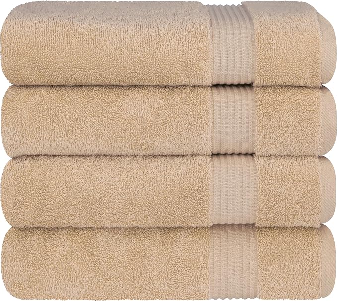 Cotton Paradise 4 Piece Turkish Bath Towels - Image 6
