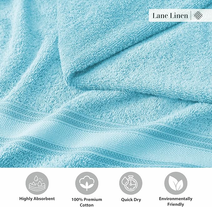 LANE LINEN Extra Large Bath Towels - Image 6