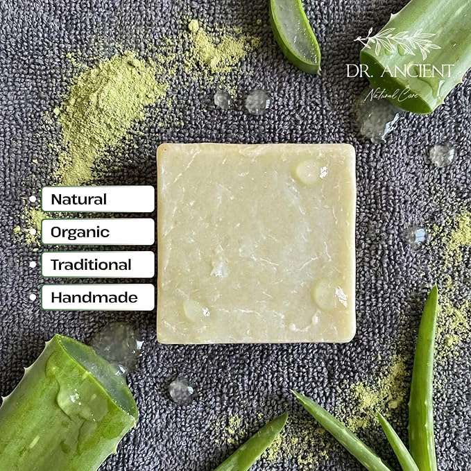 Dr.Ancient Aloe Vera Soap Bar, Organic Soap Bars Handcrafted the Traditional Way - Image 2