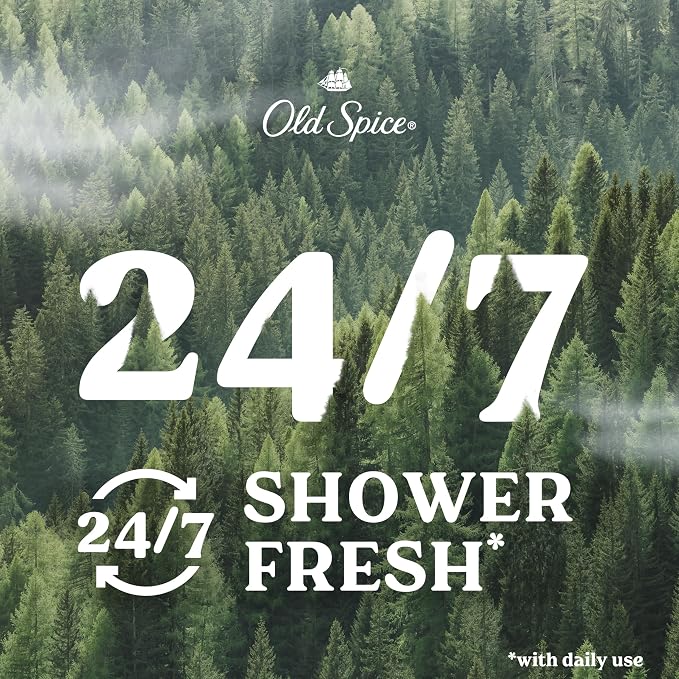 Old Spice Cleansing Body Wash for Men, 24/7 Shower Fresh - Image 5