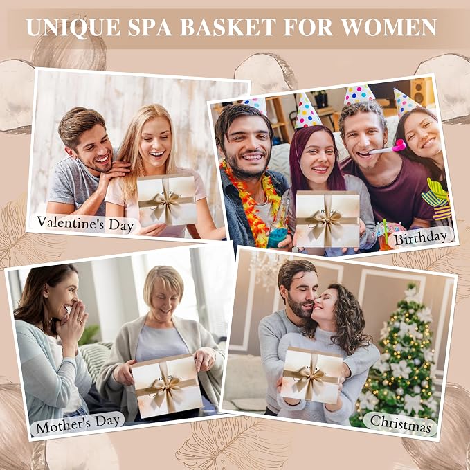 Gifts for Women Bath and Body Gift Basket Set for Women, 12 Piece Set of - Image 7