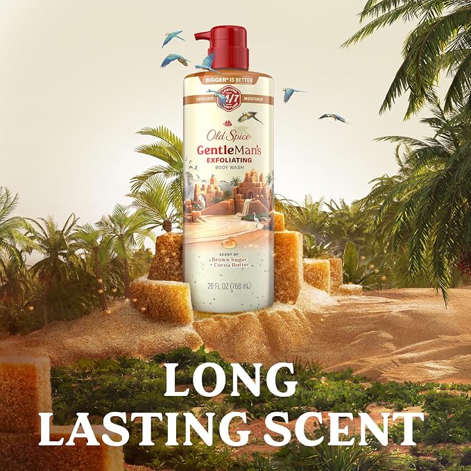 Old Spice GentleMan's Exfoliating & Moisturizing Body Wash - Image 6