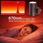 L LOHAS LED Red Night Light, Night Lights Plug into Wall, LED Night Lights - Image 2