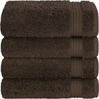 Cotton Paradise Hand Towels for Bathroom, 100% Cotton Turkish 4 Piece Hand - Image 5