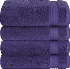 Cotton Paradise Hand Towels for Bathroom, 100% Cotton Turkish 4 Piece Hand - Image 5