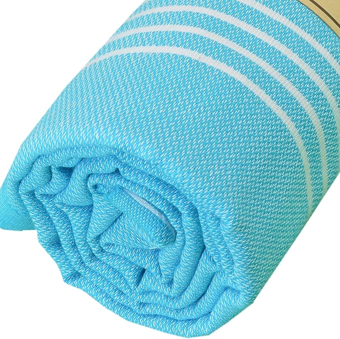 Bersuse Towels Anatolia XL Beach Blanket Throw Blanket Turkish Towel 100% - Image 6