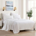 100% Fine Cotton Luxurious Basket Weave Blanket, King Size by SweetHomeCollection