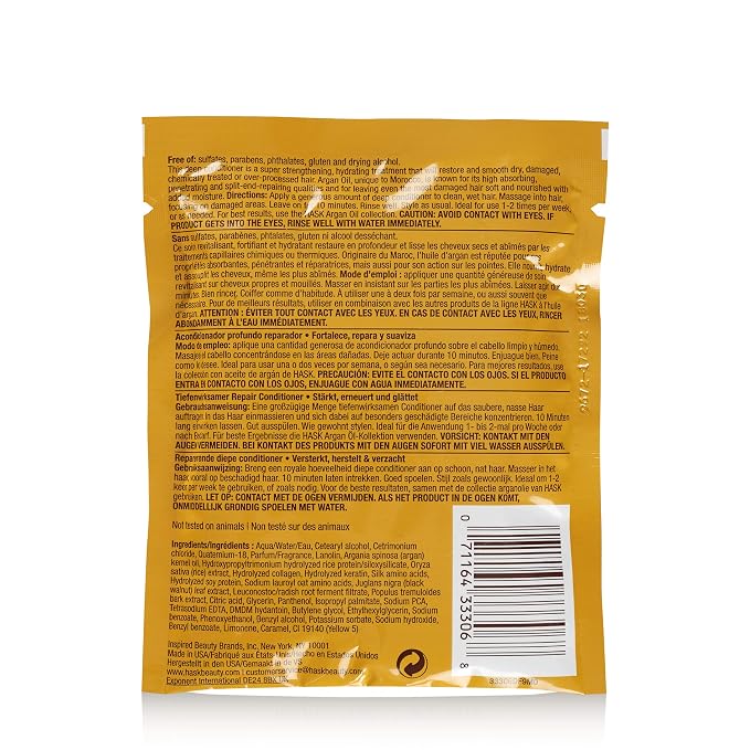 HASK ARGAN Repairing Deep Conditioner Treatments - Image 7