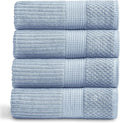 Springtree Home 100% Cotton Bath Towel Set of 4 | Super Soft & Absorbent by SpringtreeHome
