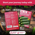 KVITER 150 Straight Eight Cucumber Seeds - Image 2