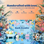 54 Pack Handmade Bath Bombs – 11 Vibrant Colors & 9 Unique Scents, Long-Lasting - Image 6