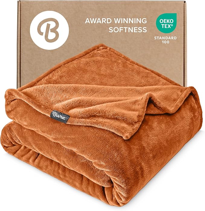 Bare Home Fleece Blanket by BareHome