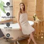 MICROFI New Microfiber Waffle Bath Towels, 2 Pieces, Fast Drying, Lint Free 430 - Image 4