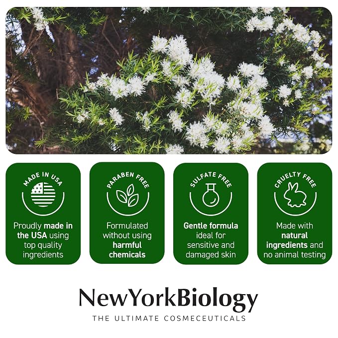 New York Biology Tea Tree Oil Foot Cream - Image 6