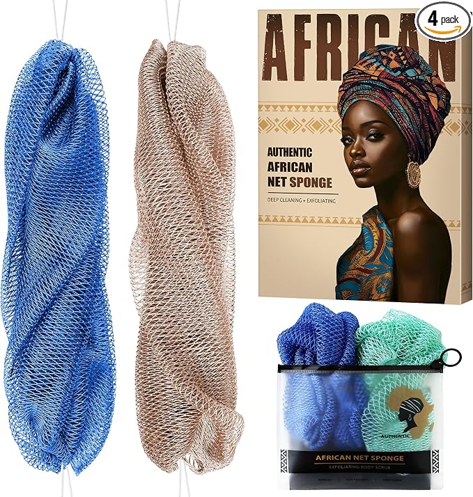 Authentic African Net Sponge by MinisentialsTwinkleKiddous