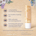 NIVEA Vanilla Biscuit Lip Balm, Nourishing Lip Care, Bridgerton Limited Edition - Image 4