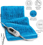 GENIANI Electric Heating Pad for Back Pain & Cramps Relief, Electric Throw - Image 8