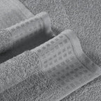 GLAMBURG 100% Cotton Ultra Soft 6 Pack Towel Set, Contains 2 Bath Towels 28x55 - Image 2
