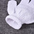 Hotop 4 Pairs Shower Gloves Scrubbing Gloves Dual-Sided Exfoliating Glove Body - Image 4