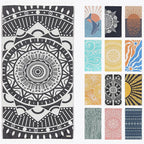 FESHKA Sand Free Turkish Beach Towel Quick Dry Bath Towel, Oversized Beach by FESHKA
