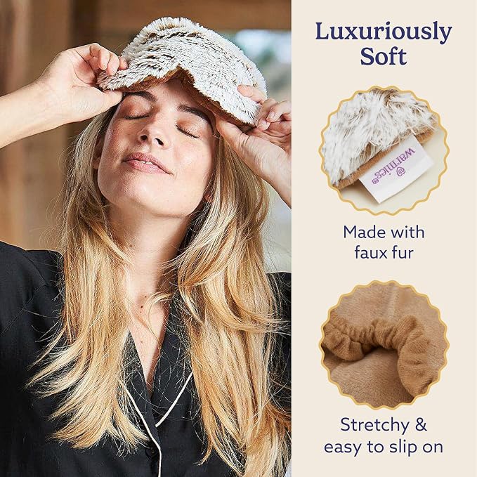 warmies Microwavable Eye Mask for Warmth & Comfort - Image 4