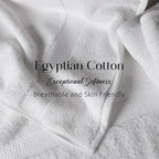 Superior Solid Egyptian Cotton Bath Towel Set - Image 5