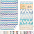 Premium Turkish Beach Towel – 100% Cotton, Quick Dry, Sand Free, Oversized by MEBIENTOUCHEDELANATURE