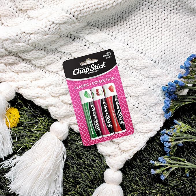 ChapStick Lip Care Set, Classic Collection 3-Pack – Spearmint, and Strawberry - Image 9