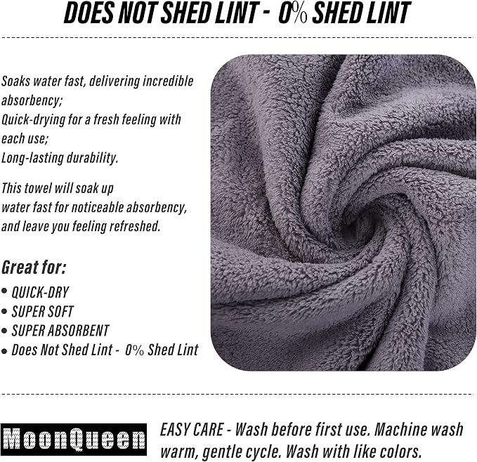 MOONQUEEN 18 Pack Premium Hand Towels - Image 4