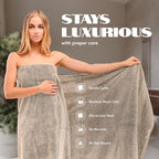 White Classic Luxury Soft Bath Sheet Towels - Image 6