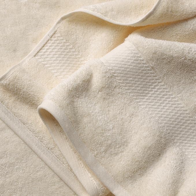 SUPERIOR Egyptian Cotton Pile 6 Piece Towel Set, Includes 2 Bath, 2 Hand - Image 3