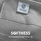 White Classic Luxury Dolphin Gray Hand Towels - Image 3
