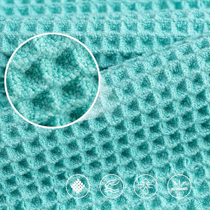 POLYTE 430 GSM Microfiber Oversize Quick Dry Lint Free Bath Towel, 60 x 30 in - Image 5