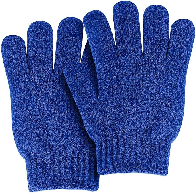 MOLOPPO 2 PCS Exfoliating Glove, Scrub Gloves Exfoliating, Body Exfoliator - Image 7