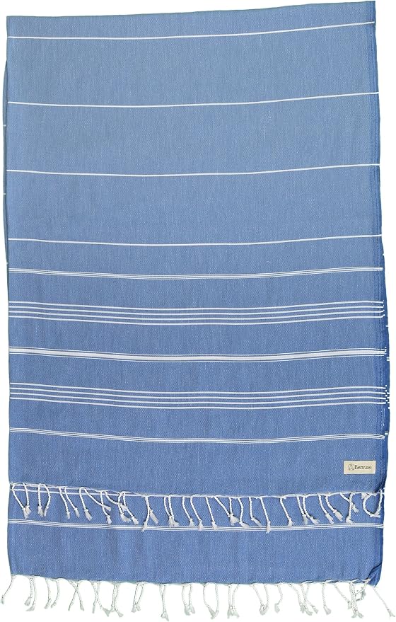 Bersuse 100% Cotton Anatolia XL Throw Blanket Turkish Towel by Bersuse