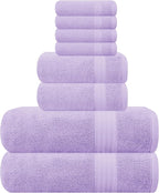 GLAMBURG Ultra Soft 8-Piece Towel Set by GLAMBURG