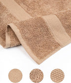 Pleasant Home Bath Towels Set of 6 100% Cotton, 515 GSM | Soft & Highly - Image 3