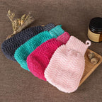 Exfoliating Gloves 2 Pack, Wave Texture Exfoliating Mitt - Image 9