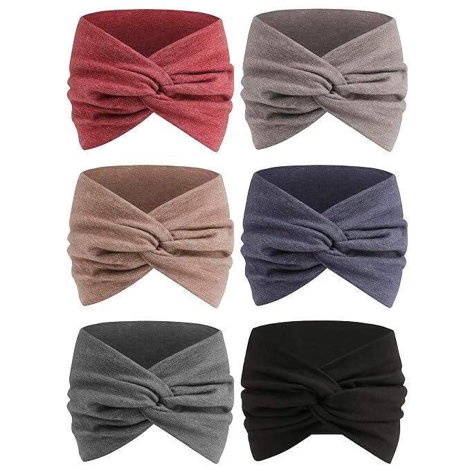 Extra Wide Headbands for Women, Boho Headbands for Women's hair bands for by HAUHC