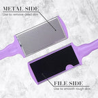 1pc Callus Remover Tool in Lilac - Image 3