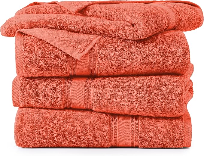 LANE LINEN 100% Cotton Zero Twist, Bath Towels - Image 3