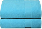 Belizzi Home Premium Cotton Oversized 2 Pack Bath Sheet 35x70-100% Pure Cotton by Unknown