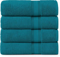 LANE LINEN 100% Cotton Oversized Bath Towels Set of 4 by LaneLinen