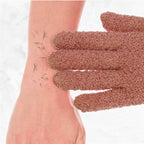 4 Pairs Exfoliating Gloves, 100% Nylon, Dual Texture Body Scrub - Image 5