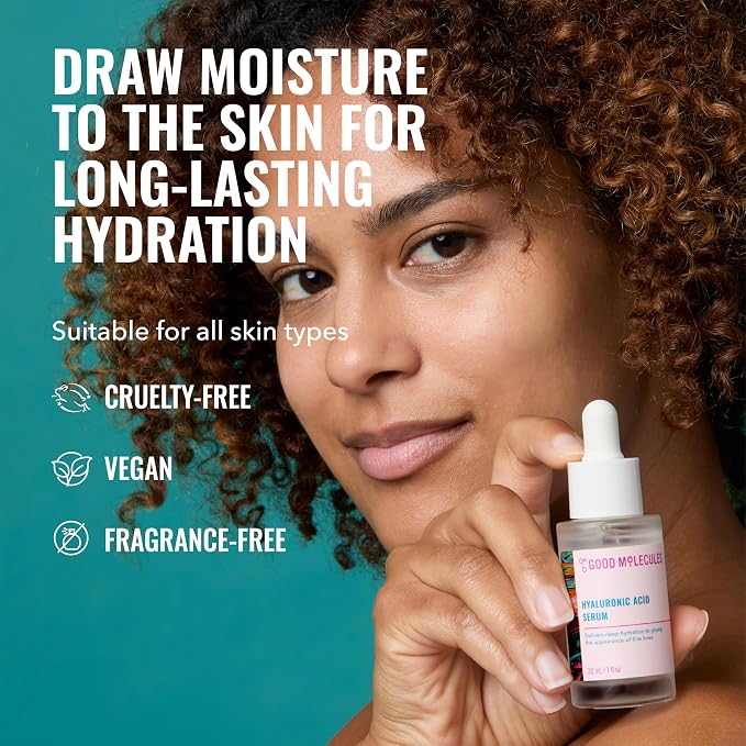 Good Molecules Hyaluronic Acid Serum Pack 2 – 75 ml / 2.5 fl oz Each | - Image 2