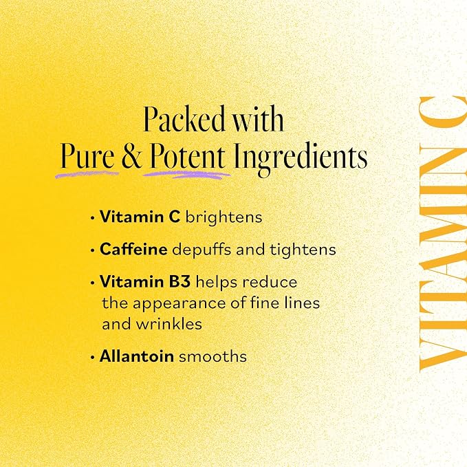 Derma E Vitamin C Bright Eyes Hydro Gel Under Eye Patches - Image 4