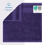 Cotton Paradise 100% Cotton Turkish Washcloth Set - Image 3