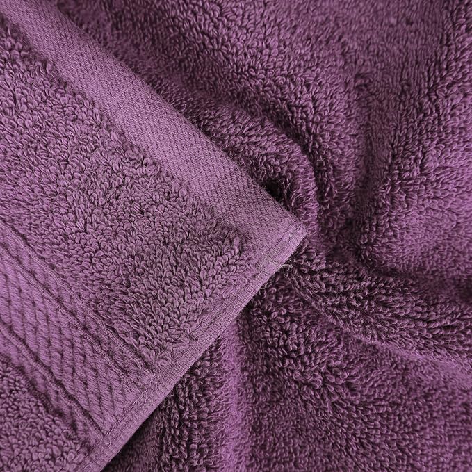 Superior Egyptian Cotton Pile Bath Towel Set of 4, Ultra Soft Luxury Towels - Image 5
